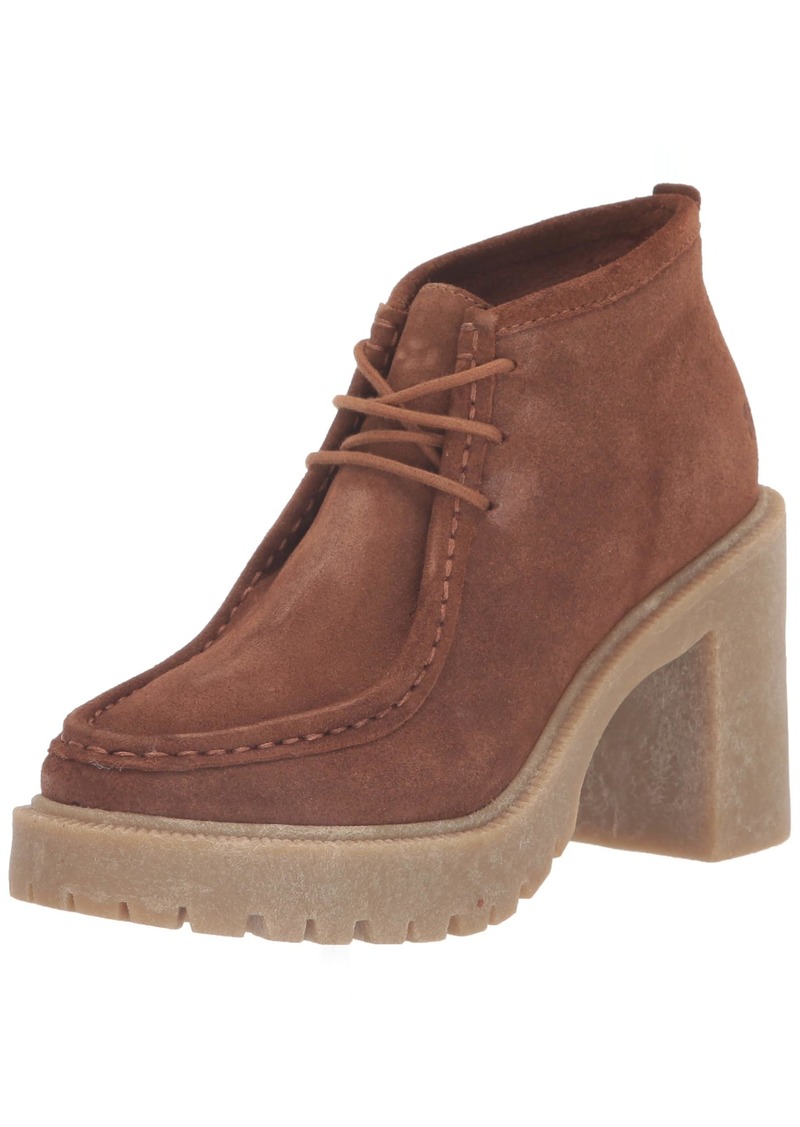 Lucky Brand Women's Hollia Lace-Up Bootie Ankle Boot