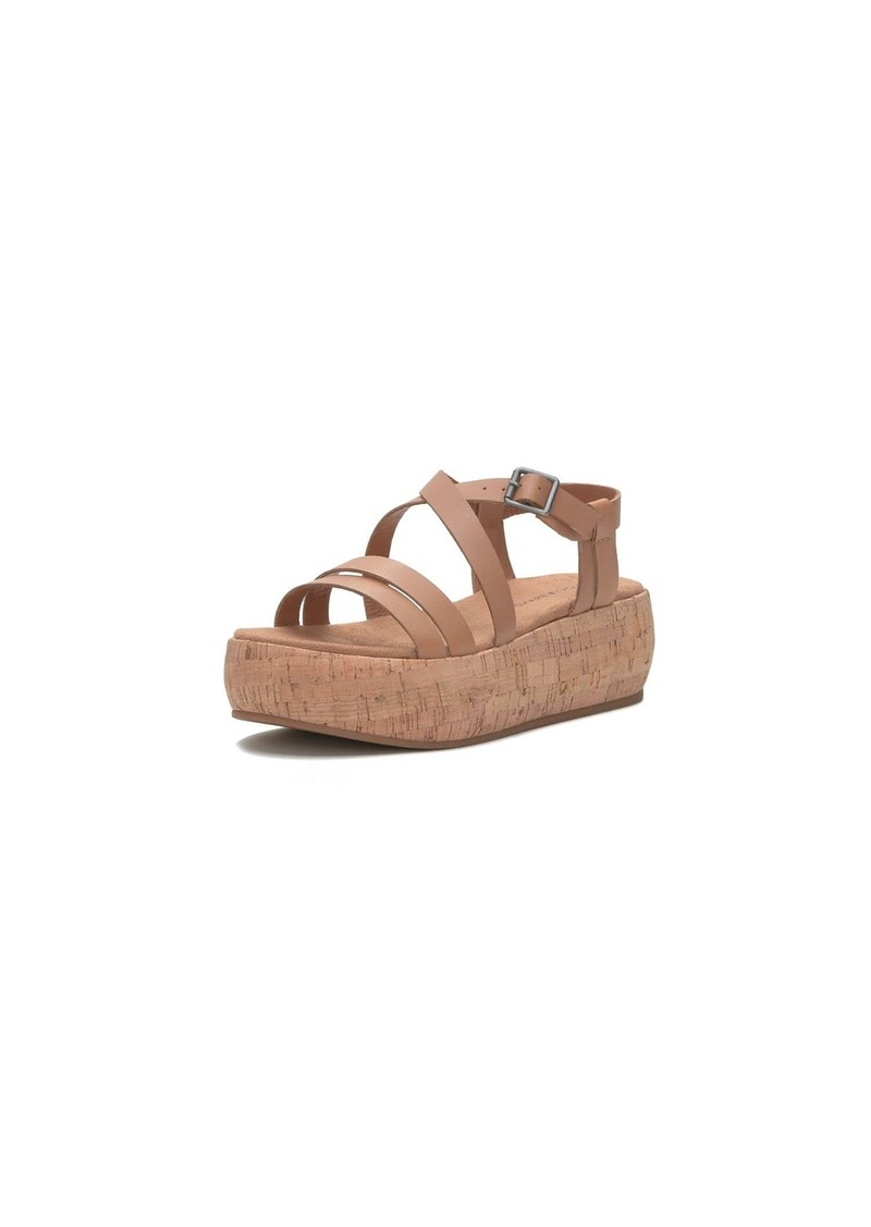 Lucky Brand Women's Jacobean Platform Sandal Wedge