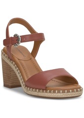 Lucky Brand Women's Jennyl Block-Heel Espadrille Sandals - Bone Leather