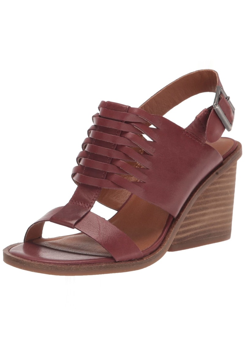 Lucky Brand Women's Lemia Cut Out Sandal Heeled