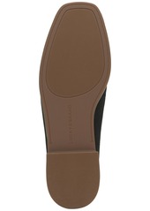 Lucky Brand Women's Linox Flat Slip-On Mule Loafers - Tawny Brown Leather
