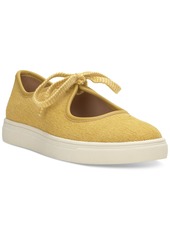 Lucky Brand Women's Lisia Cutout Tie Fabric Sneakers - Sauterne