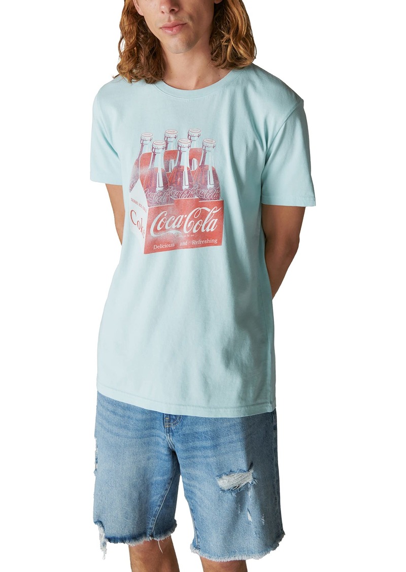 Lucky Brand Women's Men's Coke 6 Pack Tee