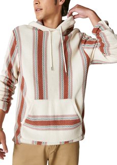 Lucky Brand Men's Striped Baja Sweater