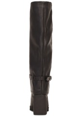Lucky Brand Women's Nathari Buckled Cuffed Dress Boots - Roasted Leather