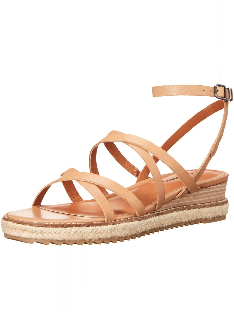 Lucky Brand Women's Nemelli Strappy Wedge Sandal Platform