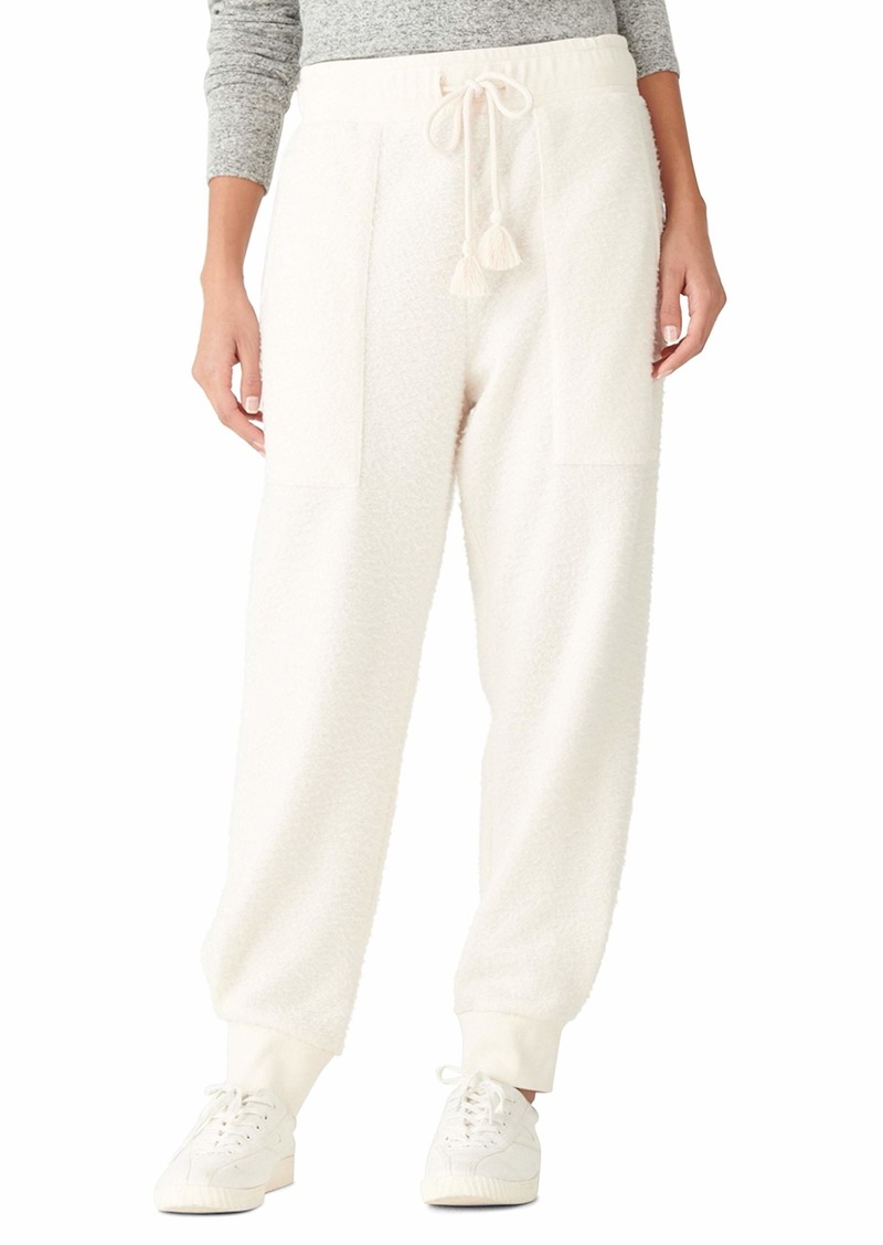 Lucky Brand Women's Nubby Urban Fleece Pant  XL