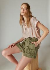 Lucky Brand Women's Paperbag Shorts