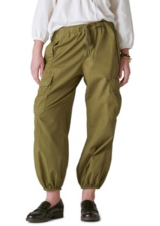 Lucky Brand Women's Parachute Utility Bottom Pants - Olive