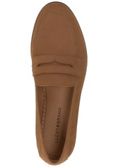 Lucky Brand Women's Parmin Flat Penny Loafers - Cannellini Leather