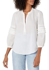 Lucky Brand womens Peasant Top Shirt   US