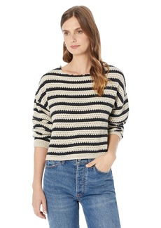 Lucky Brand Women's Pointelle Sweater