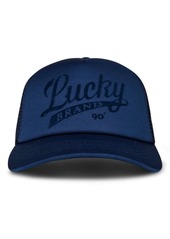 Lucky Brand Women's Print Trucker Cap - Navy