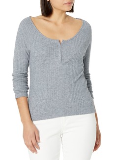 Lucky Brand womens Relaxed Fit Scoop Neck Soft Cloud Top   US