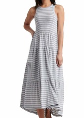 Lucky Brand Women's Ruched Maxi Dress  M