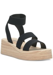 Lucky Brand Women's Samella Strappy Platform Wedge Sandals - Birds Of Paradise