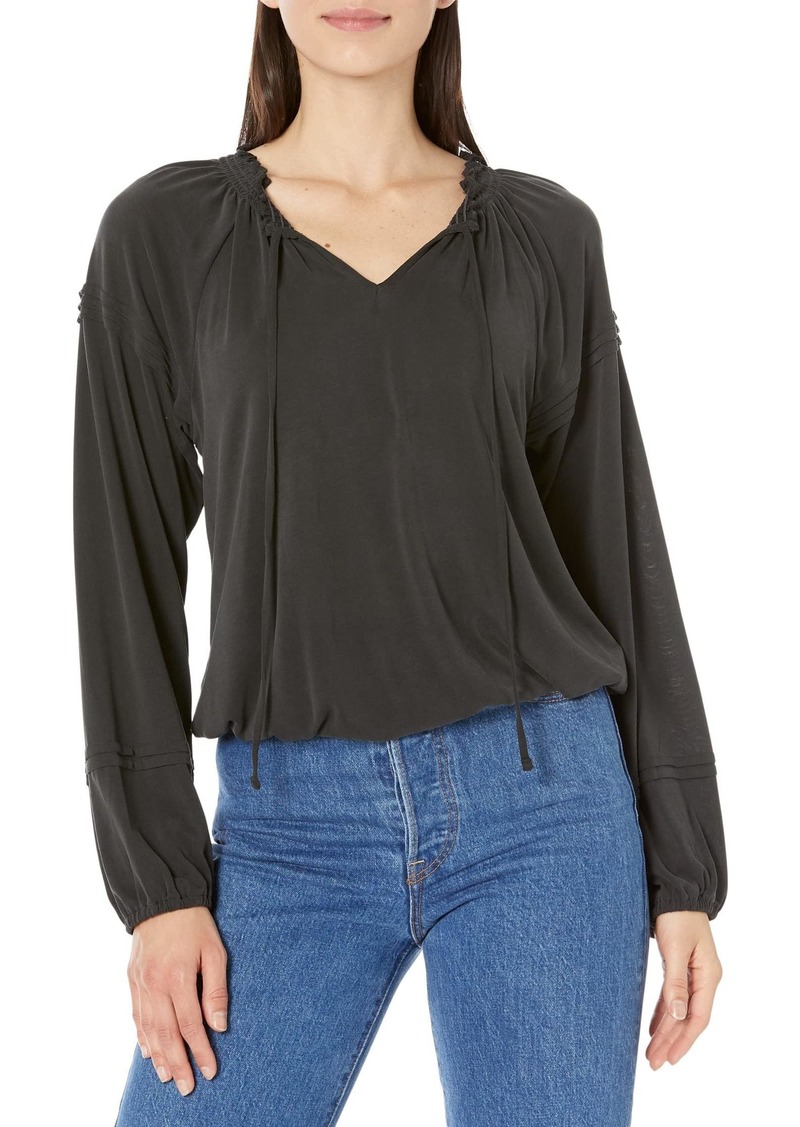 Lucky Brand Women's Sandwash Blouson Top