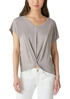 Lucky Brand womens Sandwash Twist Front Tee   US