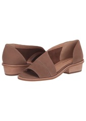 Lucky Brand Women's Serkie Open Toe Slip On Sandal Heeled