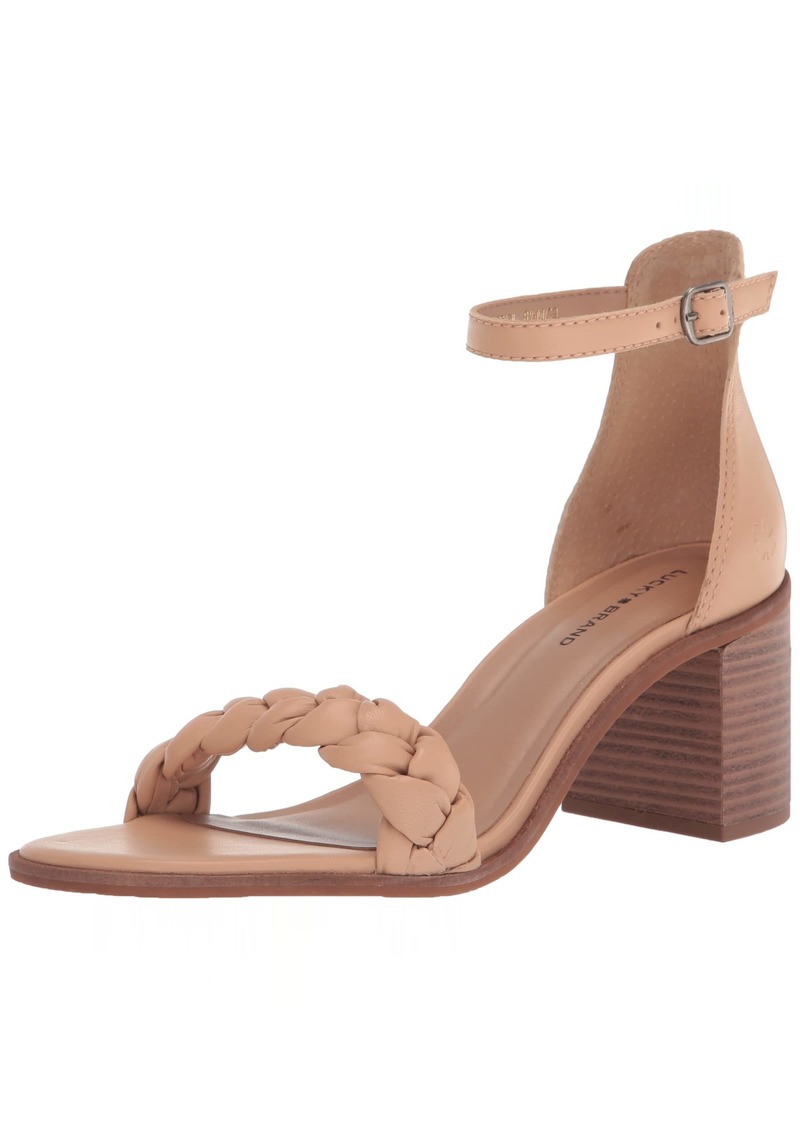 Lucky Brand Women's Sertini Ankle Strap Sandal Heeled