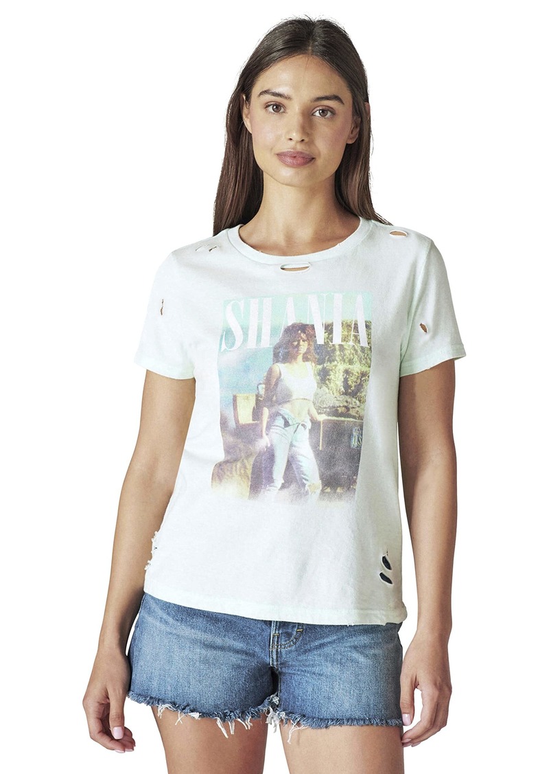 Lucky Brand Women's Shania Classic Crew Tee