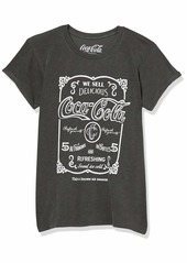 Lucky Brand womens Short Sleeve Crew Neck Vintage Coca Cola Tee T Shirt   US