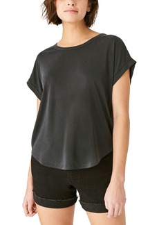 Lucky Brand womens Sandwash Dolman Tee Lucky Black  US