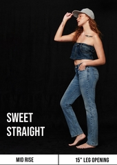 Lucky Brand Women's Sweet Straight Leg Jeans - Gemini