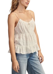 Lucky Brand Women's Tie-Front Swing Camisole - Bright White