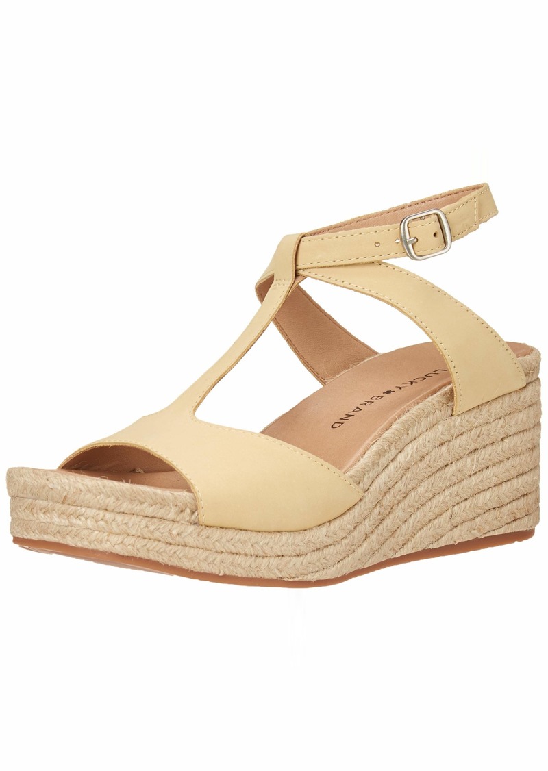 Lucky Brand Women's VALKI Wedge Sandal