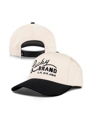 Lucky Brand Women's Vintage Embroidered Baseball Cap - Stone, Black