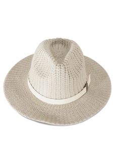 Lucky Brand Women's Woven Western Ranger Adjustable Hat with Braid ( Fits Most)