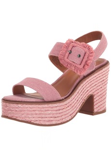 Lucky Brand Women's Yidris Espadrille Platform Sandal Heeled