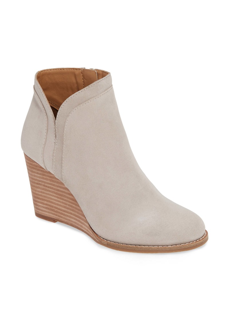 lucky brand chop out booties