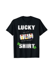 Lucky Brand Lucky Slot Machine Casino Gambling T-Shirt Lights T-Shirt