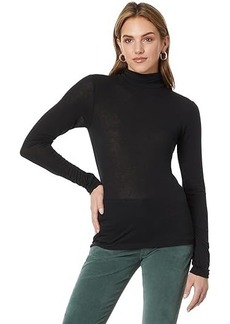 Lucky Brand Mock Neck Layering Top