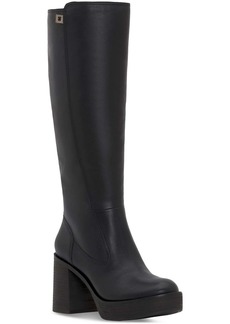 Lucky Brand Odillie Womens Leather Tall Knee-High Boots