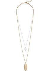 Lucky Brand Openwork Layer Necklace