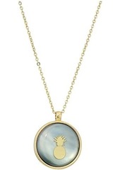Lucky Brand Pineapple Pendant Necklace