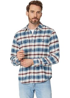 Lucky Brand Plaid Workwear Cloud Soft Long Sleeve Flannel Top