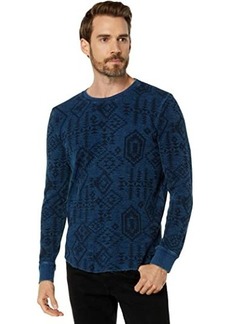 Lucky Brand Printed Crew Neck Thermal