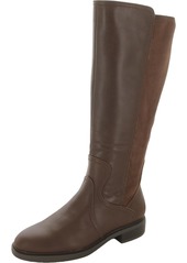 Lucky Brand Quenbe Womens Leather Tall Knee-High Boots