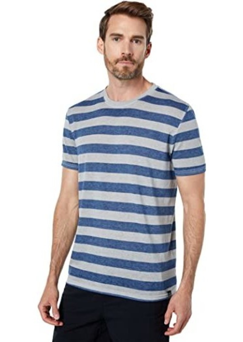 Lucky Brand Venice Burnout Wide Stripe Crew Neck