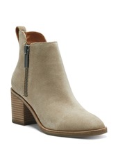 Lucky Brand Walba Bootie in Dune Suede at Nordstrom