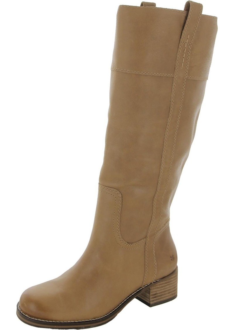 Lucky Brand Womens Leather Tall Over-The-Knee Boots