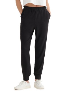 Lucky Brand Cloud Jersey Easy Joggers in Jet Black at Nordstrom Rack