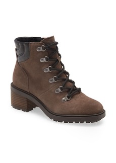 Lucky Brand Dareek Lace-Up Bootie in Dark Brown/Chocolate at Nordstrom Rack