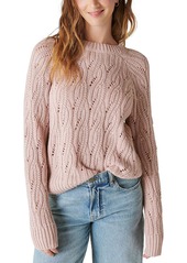 Lucky Brand Womens Wool Blend Mock Neck Pullover Sweater