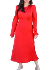 Lucy Athena Maxi Dress In Red