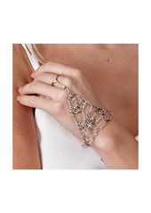 Lucy Elements Hand Chain Bracelet - Silver